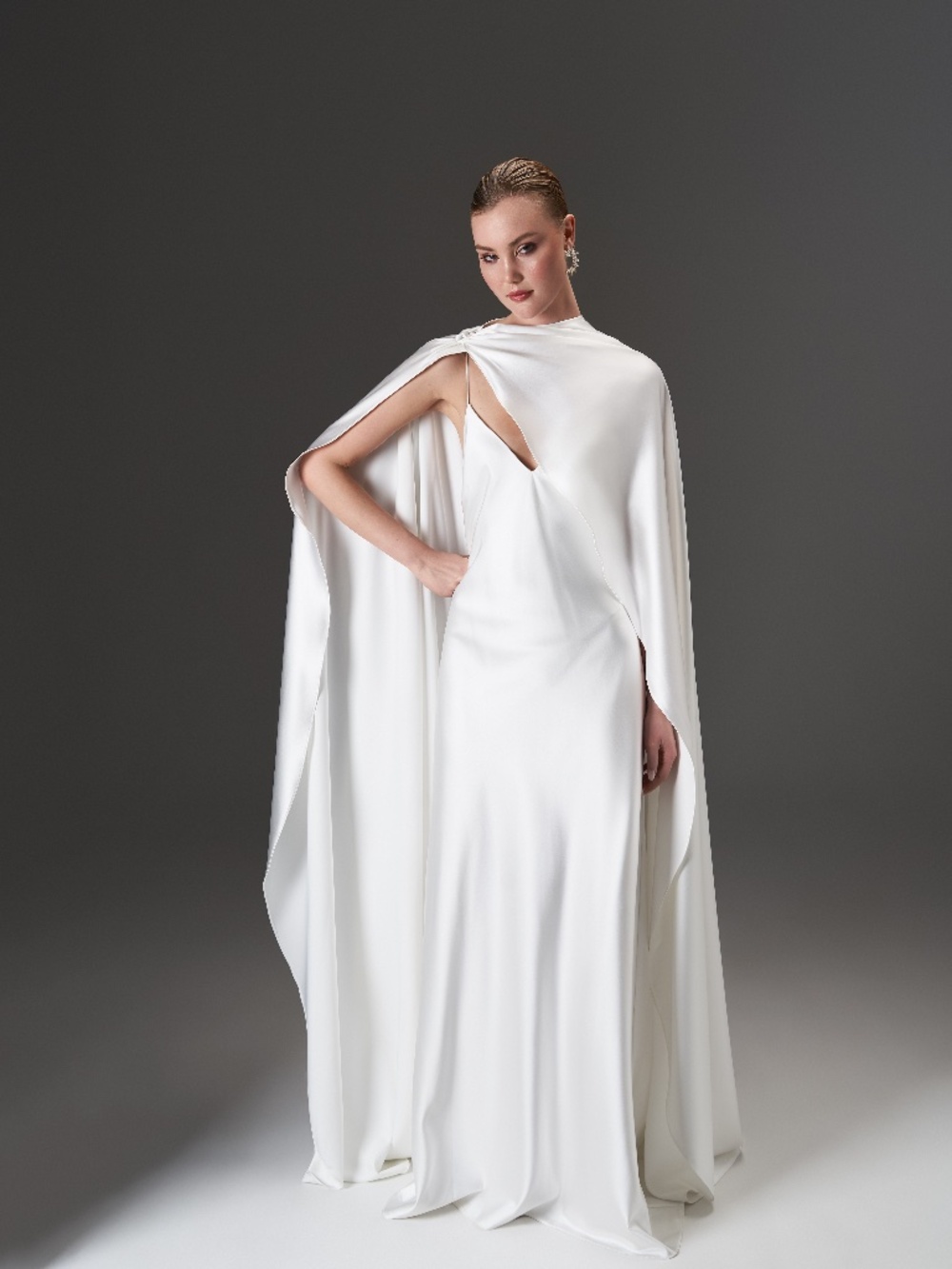 Dress with a train